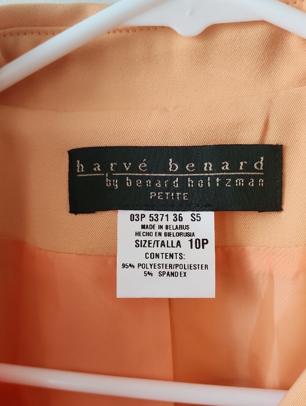 Women's Peach Single-Button Trench Coat - Picture 7 of 13